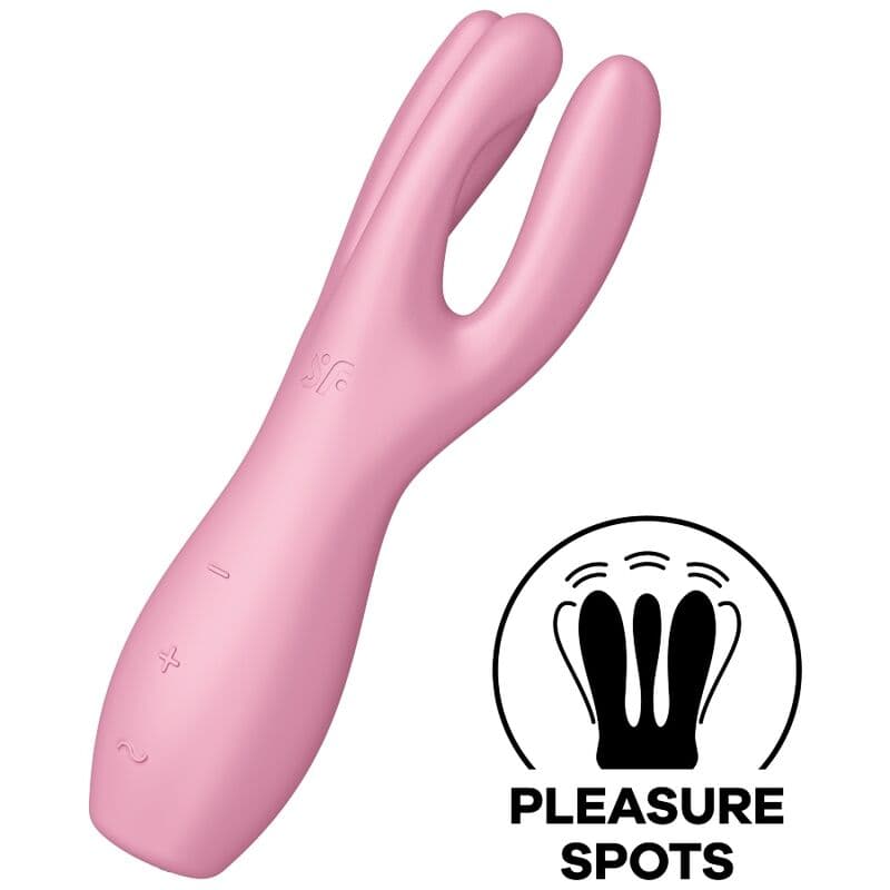 SATISFYER - THREESOME 3 VIBRATOR PINK thumb 2