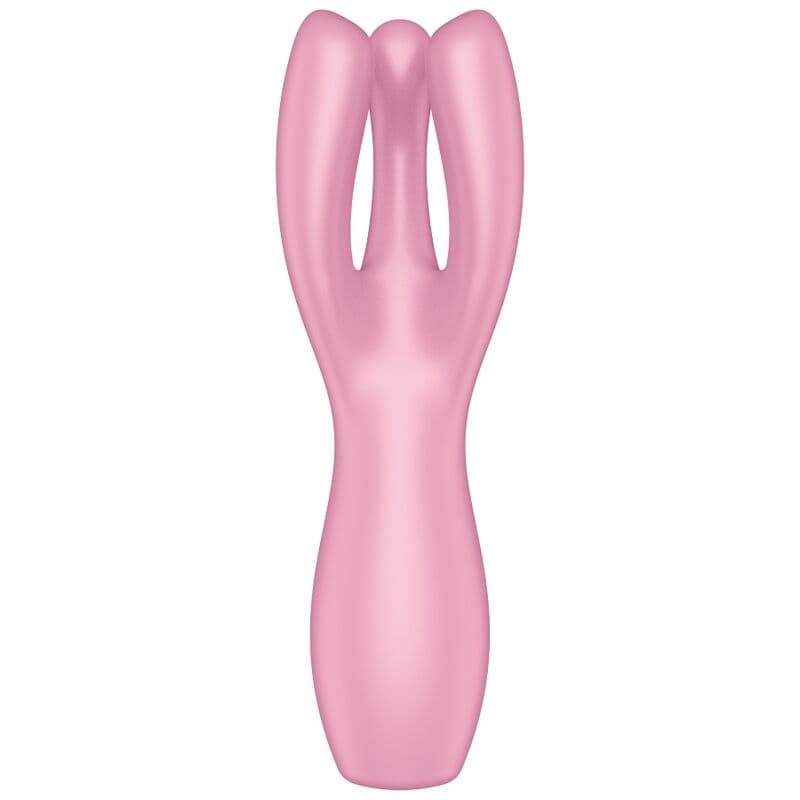 SATISFYER - THREESOME 3 VIBRATOR PINK
