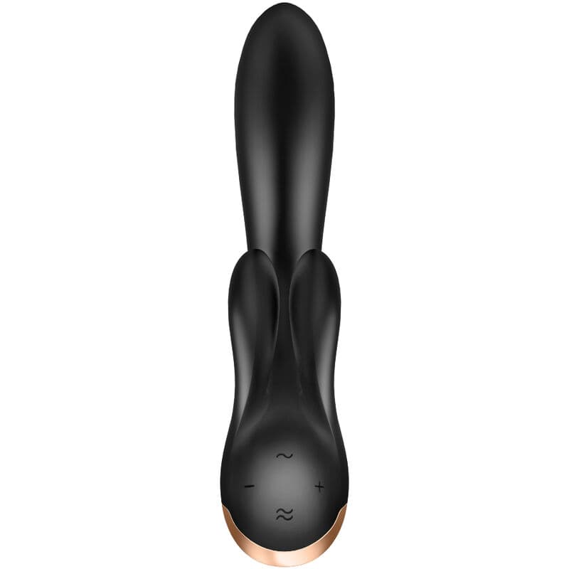 SATISFYER - DOUBLE FLEX VIBRATOR APP BLACK thumb 3