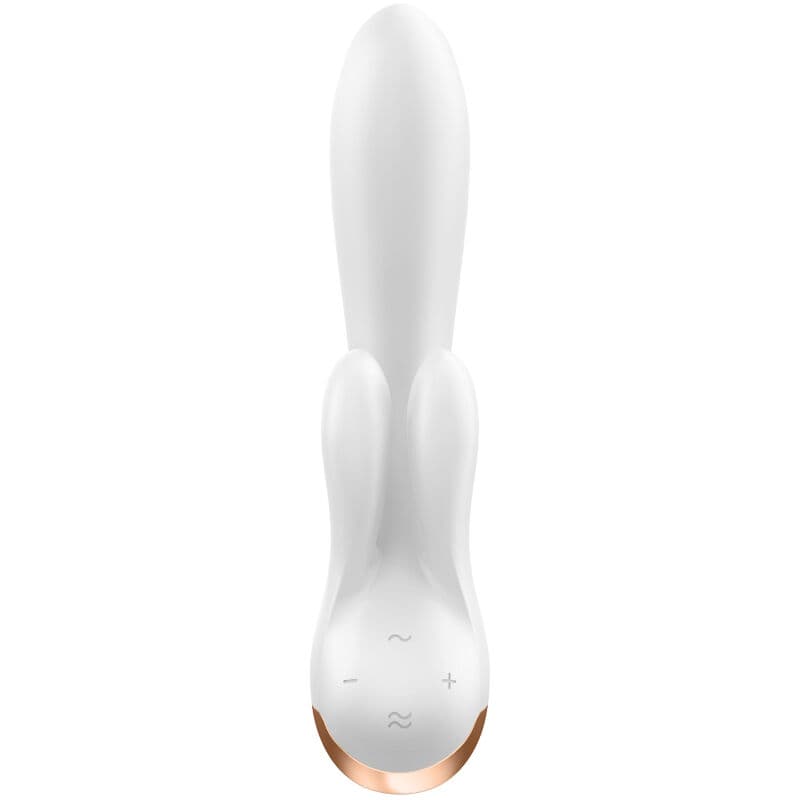 SATISFYER - DOUBLE FLEX VIBRATOR APP WHITE thumb 3