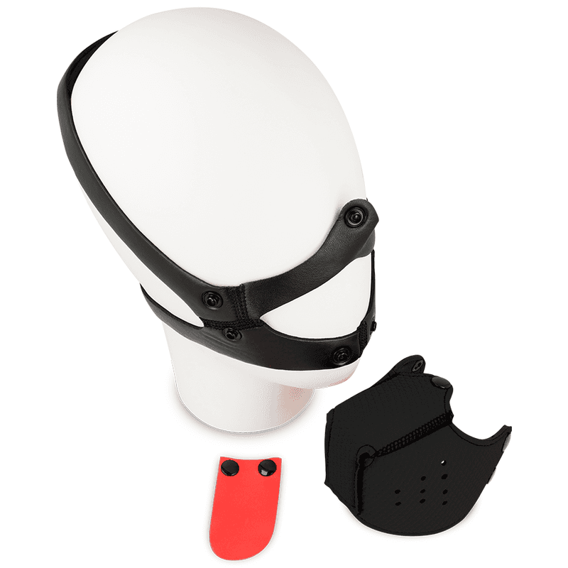 OHMAMA FETISH DOG MUZZLE - BLACK thumb 3