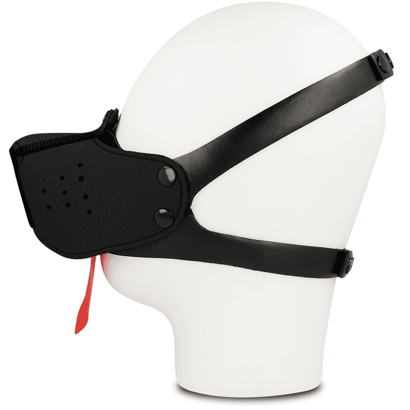 OHMAMA FETISH DOG MUZZLE - BLACK thumb 2