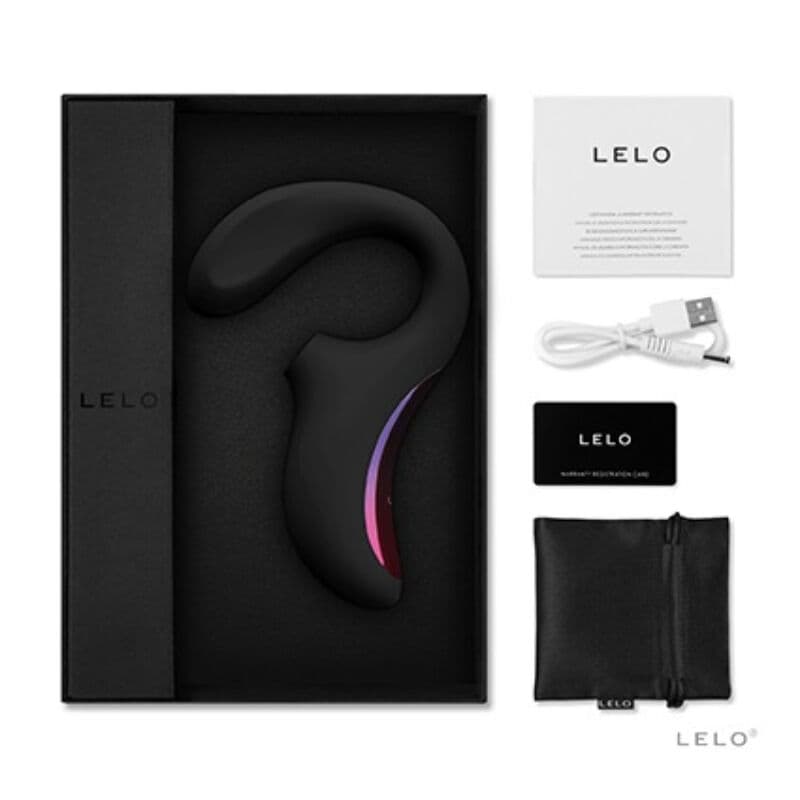 LELO - ENIGMA CRUISE DOUBLE STIMULATION SONIC MASSAGER BLACK thumb 4