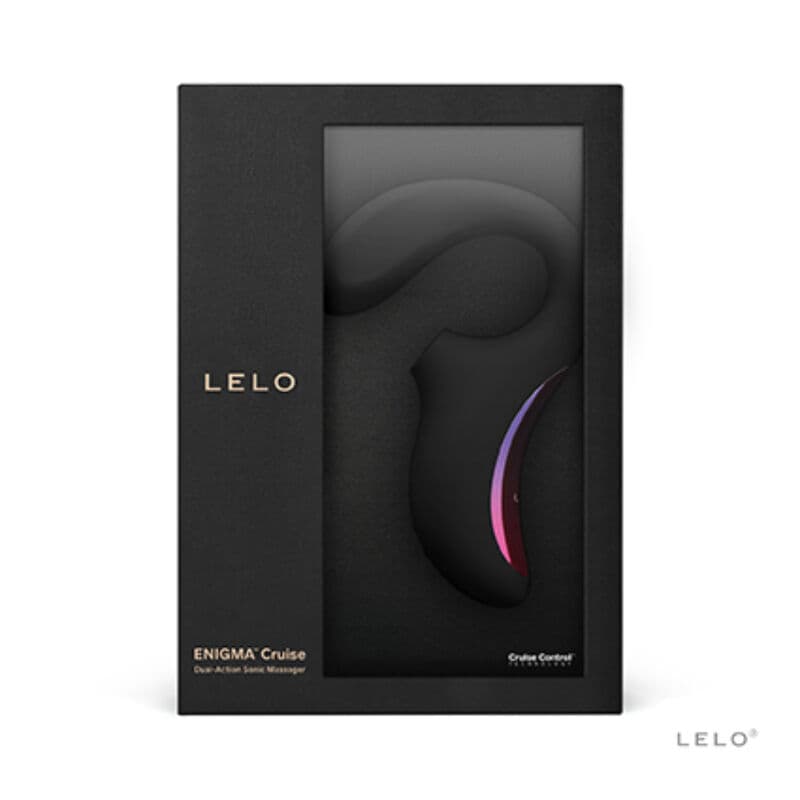 LELO - ENIGMA CRUISE DOUBLE STIMULATION SONIC MASSAGER BLACK thumb 5