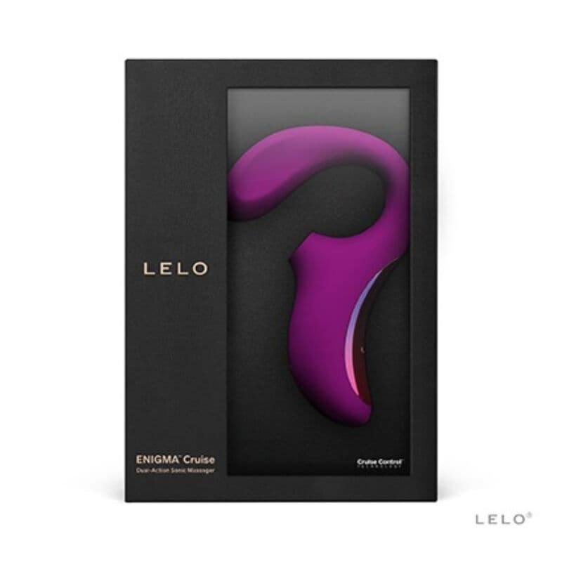 LELO - ENIGMA CRUISE DOUBLE STIMULATION SONIC MASSAGER PURPLE thumb 3