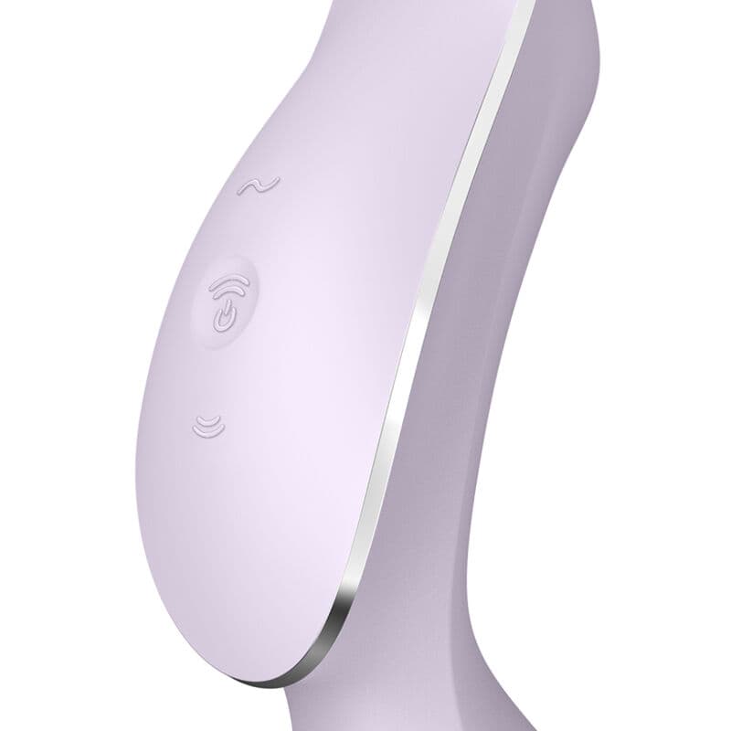 SATISFYER - CURVY TRINITY 2 AIR PULSE VIBRATOR PURPLE thumb 3