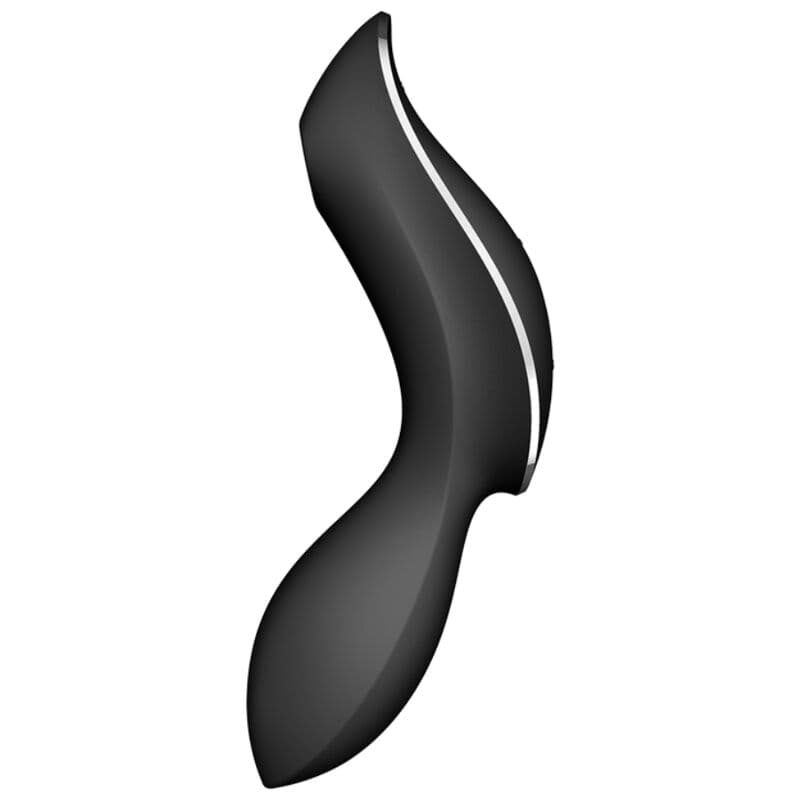 SATISFYER - CURVY TRINITY 2 AIR PULSE VIBRATOR BLACK thumb 2
