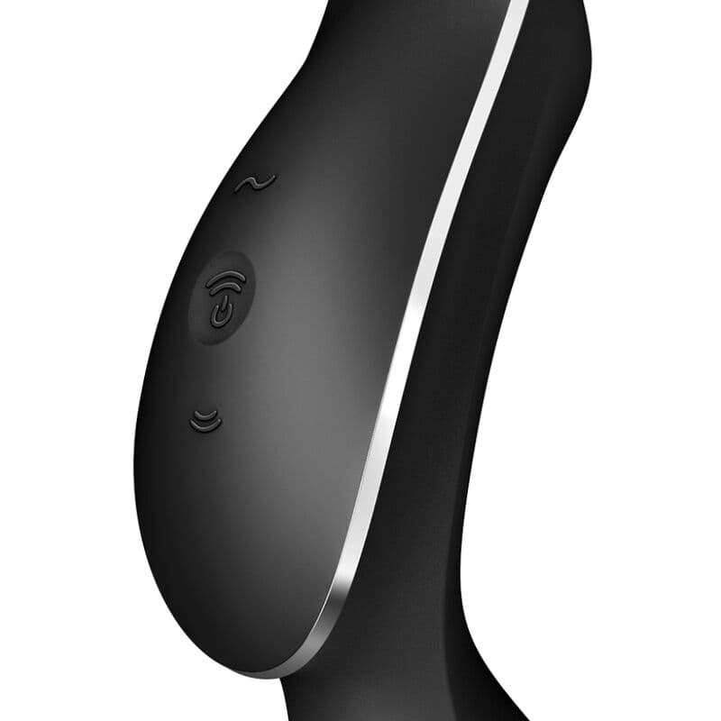 SATISFYER - CURVY TRINITY 2 AIR PULSE VIBRATOR BLACK thumb 3