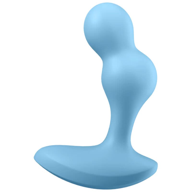 SATISFYER - DEEP DIVER VIBRATING PLUG APP BLUE thumb 2