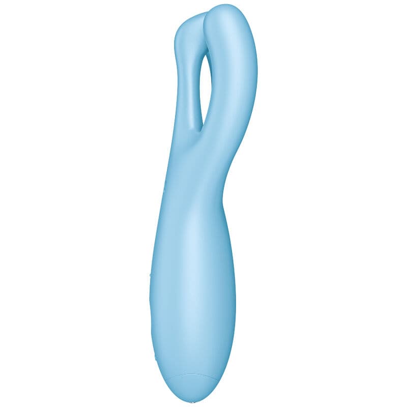 SATISFYER - THREESOME 4 VIBRATOR APP BLUE thumb 3