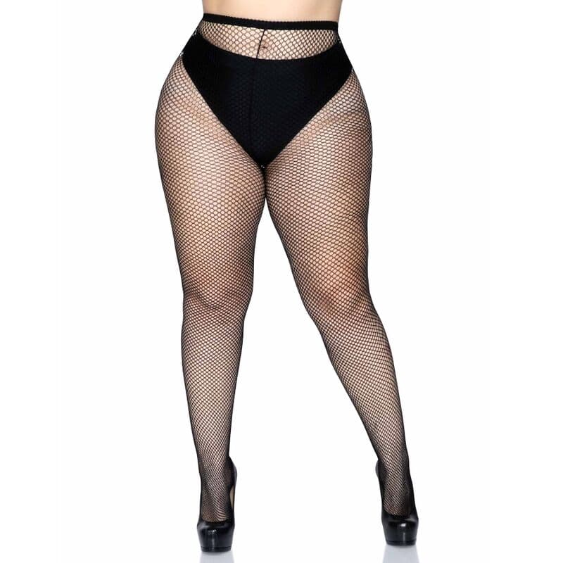 LEG AVENUE - FISHNET PANTYHOSE PLUS SIZE thumb 3