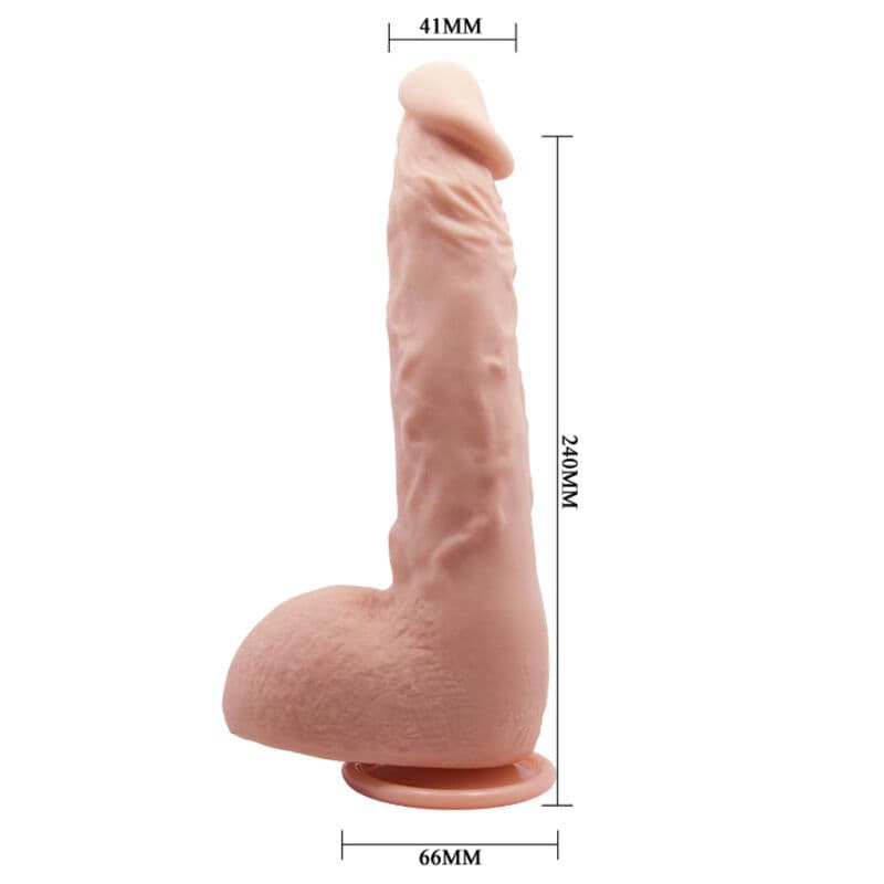 BAILE - REALISTIC DILDO JASON NATURAL 24 CM thumb 2