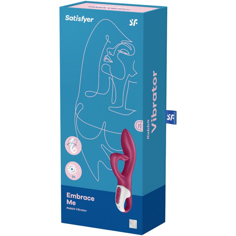 SATISFYER - EMBRACE ME GSPOT VIBRATOR BERRY thumb 4