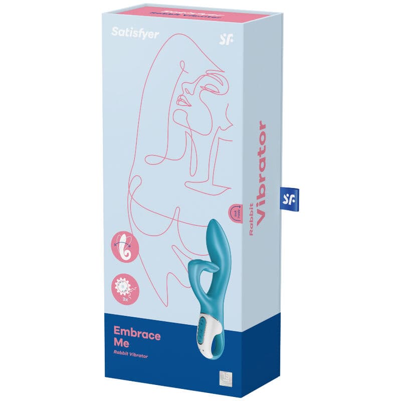 SATISFYER - EMBRACE ME GSPOT VIBRATOR TURQUOISE thumb 4