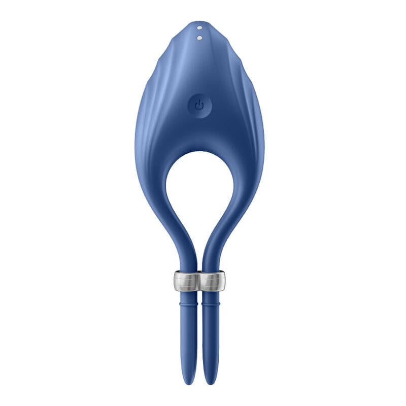 SATISFYER - DUELIST RING VIBRATOR BLUE thumb 2