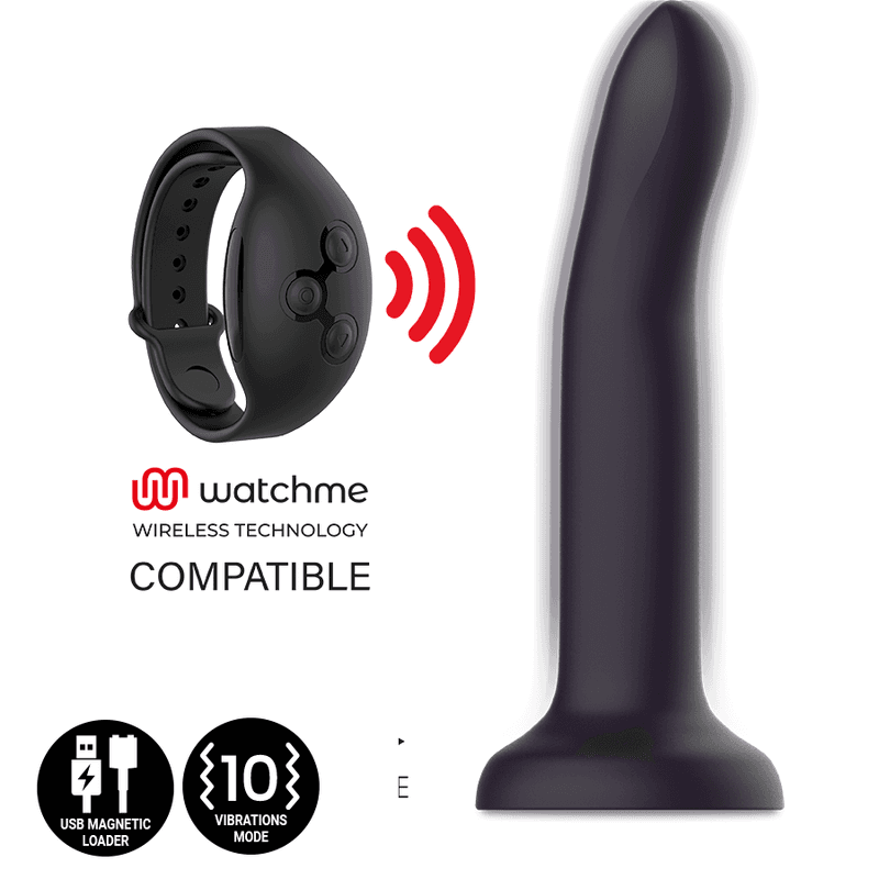 MYTHOLOGY - DUMAN MYSTIC DILDO L - VIBRATOR COMPATIBLE WITH WATCHME WIRELESS TECHNOLOGY thumb 3
