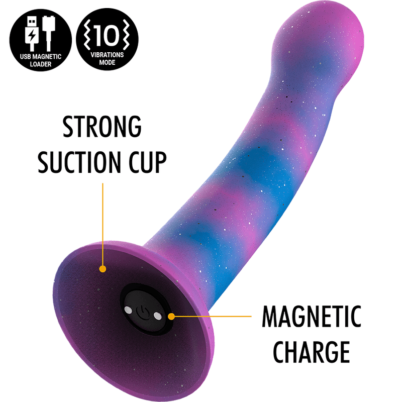 MYTHOLOGY - DION GALACTIC DILDO S - VIBRATOR WATCHME WIRELESS TECHNOLOGY COMPATIBLE thumb 2