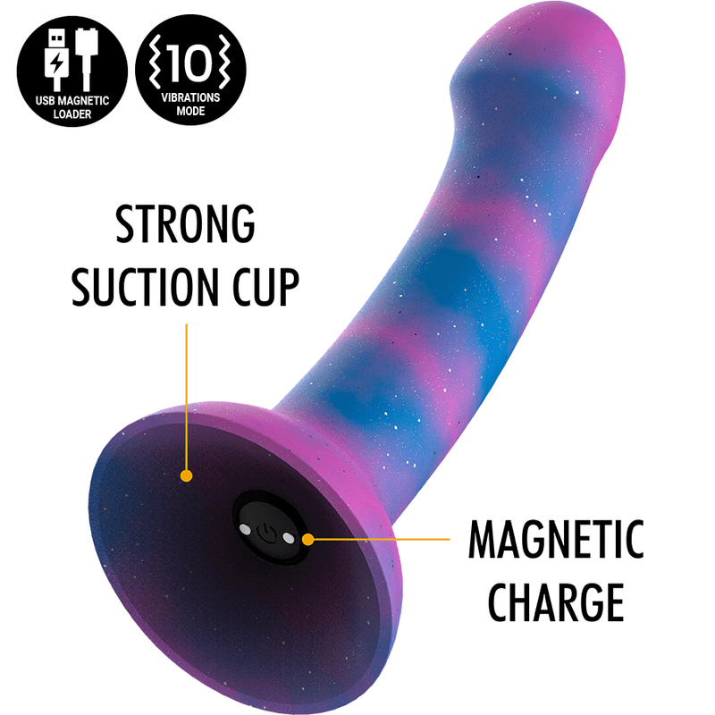 MYTHOLOGY - DION GALACTIC DILDO M - VIBRATOR WATCHME WIRELESS TECHNOLOGY COMPATIBLE thumb 2