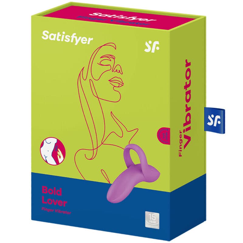SATISFYER - BOLD LOVER FINGER VIBRATOR PINK thumb 4