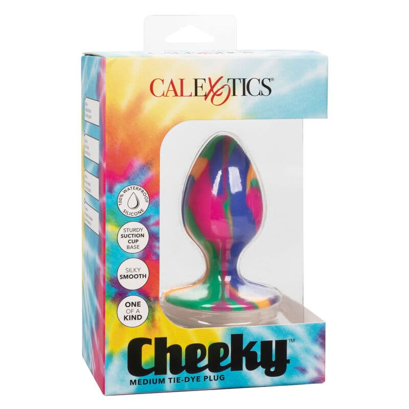 CALEXOTICS - CHEEKY MEDIUM TIE-DYE PLUG ANAL thumb 2