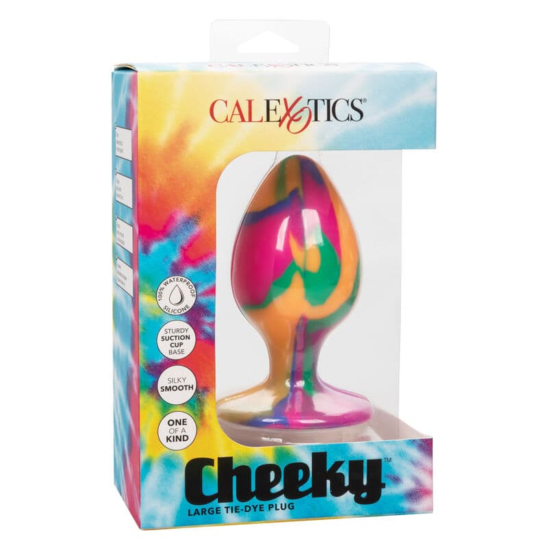 CALEXOTICS - CHEEKY LARGE TIE-DYE PLUG ANAL thumb 2