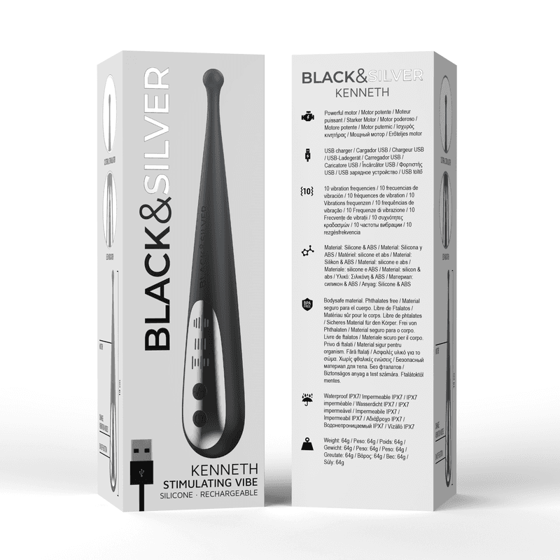 BLACK&SILVER - KENNETH STIMULATING VIBE thumb 6