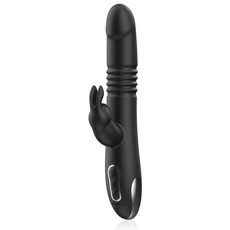 BLACK&SILVER - KENJI UP & DOWN RABBIT VIBRATOR + WATCHME REMOTE CONTROL thumb 5