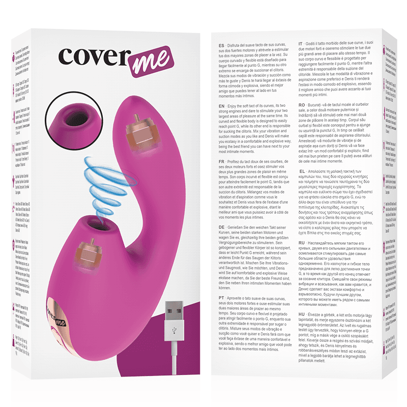 COVERME - CLITORAL SUCKER & POWERFUL G-SPOT RUSH VIBRATOR thumb 9