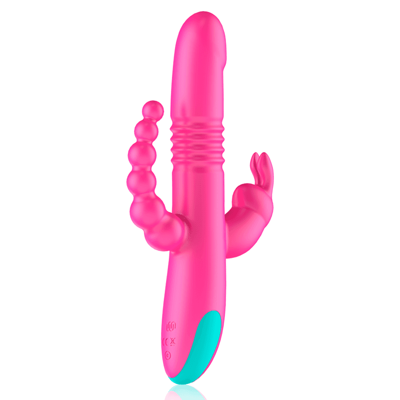 HAPPY LOKY - DONALD TRIPLE STIMULATION: ANAL, G-SPOT & CLITORIS + WATCHME REMOTE CONTROL thumb 4