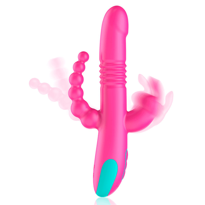 HAPPY LOKY - DONALD TRIPLE STIMULATION: ANAL, G-SPOT & CLITORIS + WATCHME REMOTE CONTROL thumb 3