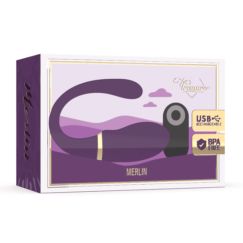 TREASURE - MERLIN DOUBLE COUPLE VIBRATOR REMOTE CONTROL thumb 2