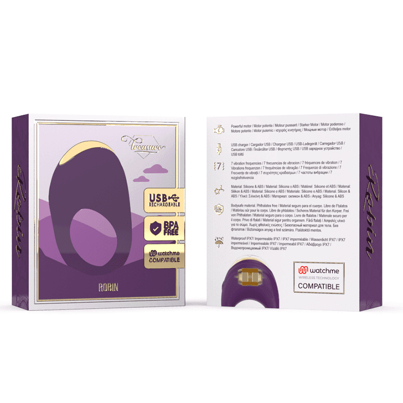 TREASURE - ROBIN VIBRATING RING + WATCHME REMOTE CONTROL thumb 3