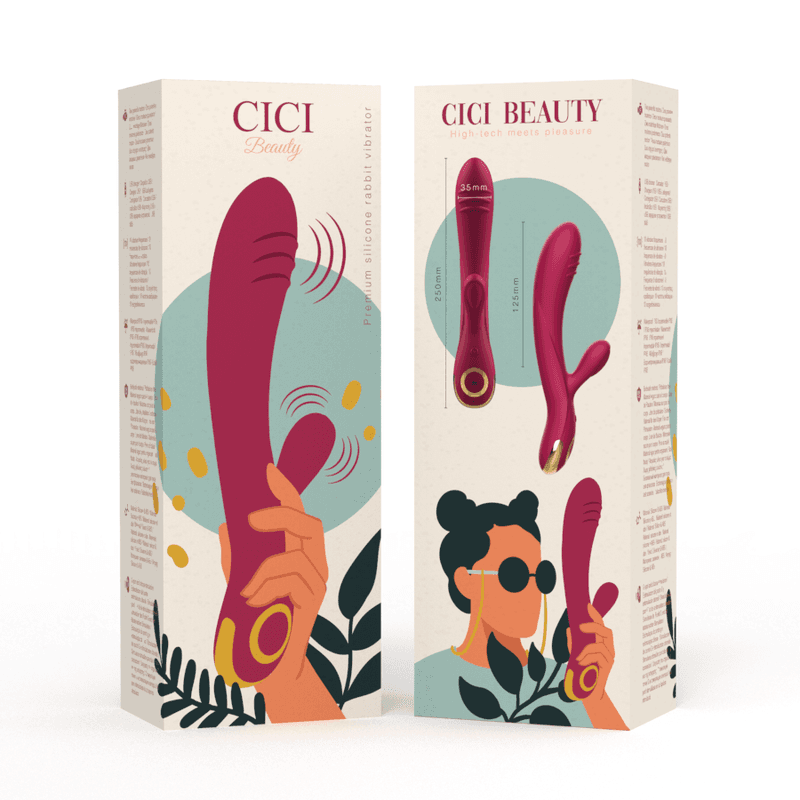 CICI BEAUTY - PREMIUM SILICONE RABBIT VIBRATOR thumb 7