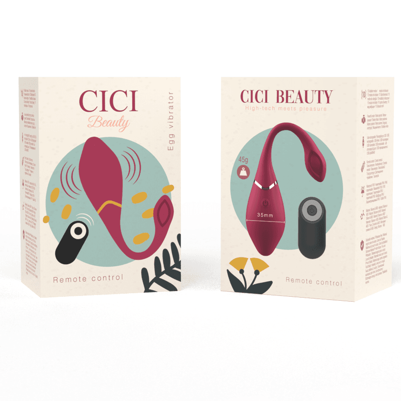 CICI BEAUTY - PREMIUM SILICONE EGG VIBRATOR REMOTE CONTROL thumb 6