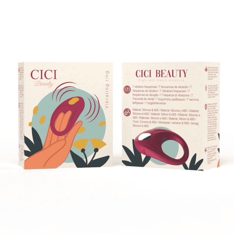 CICI BEAUTY - PREMIUM SILICONE VIBRATING RING thumb 8