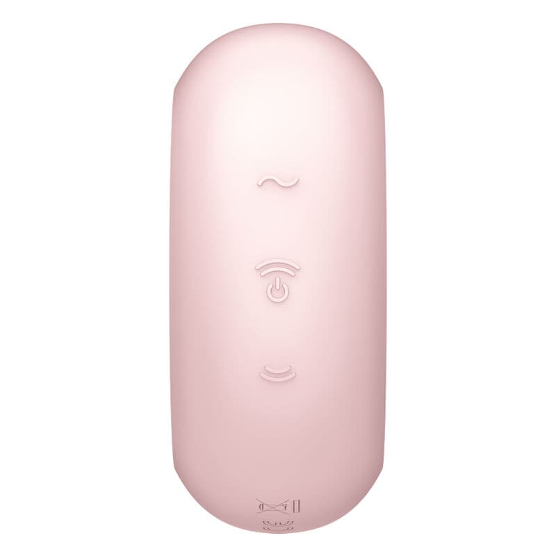 SATISFYER - PRO TO GO 3 DOUBLE AIR PULSE STIMULATOR & VIBRATOR PINK thumb 4