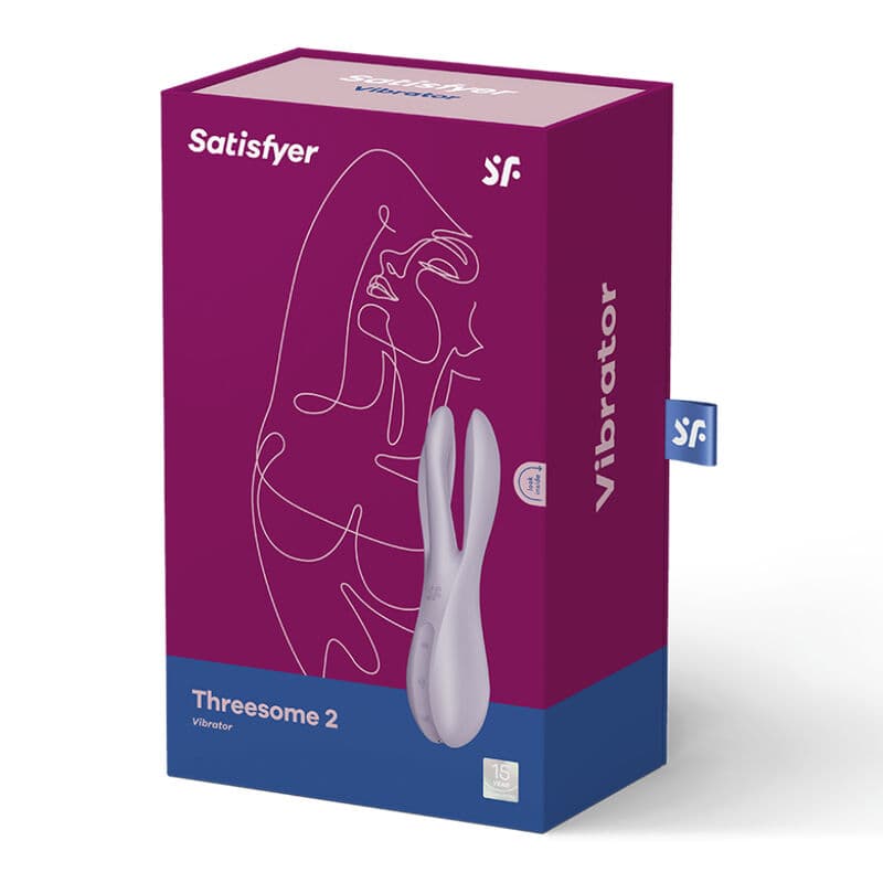 SATISFYER - THREESOME 2 VIBRATOR VIOLET thumb 5