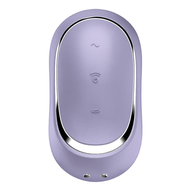 SATISFYER - PRO TO GO 2 DOUBLE AIR PULSE STIMULATOR & VIBRATOR VIOLET thumb 4