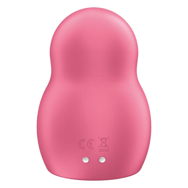 SATISFYER - PRO TO GO 1 DOUBLE AIR PULSE STIMULATOR & VIBRATOR RED thumb 3