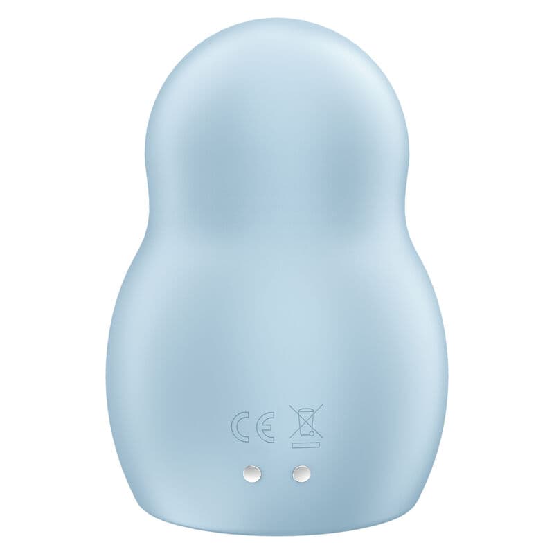 SATISFYER - PRO TO GO 1 DOUBLE AIR PULSE STIMULATOR & VIBRATOR BLUE thumb 3