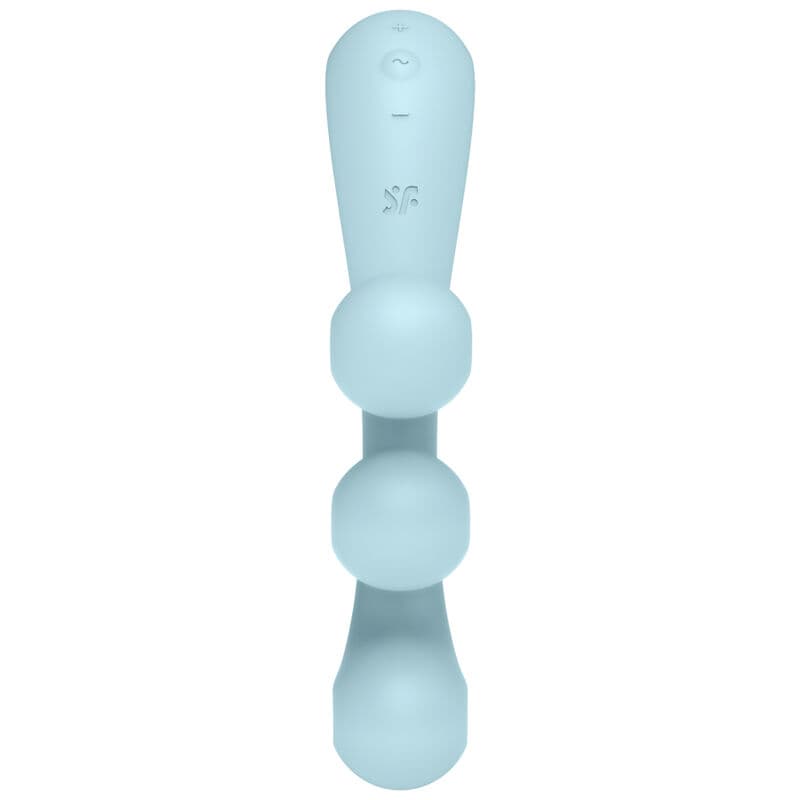 SATISFYER - TRI BALL 2 MULTI VIBRATOR BLUE thumb 3