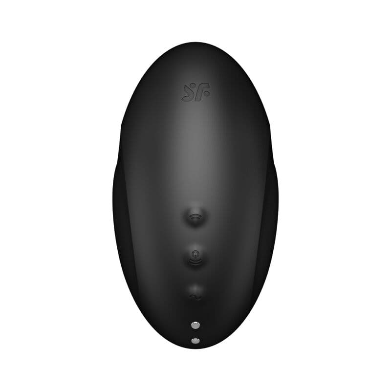 SATISFYER - VULVA LOVER 3 AIR PULSE STIMULATOR & VIBRATOR BLACK thumb 3