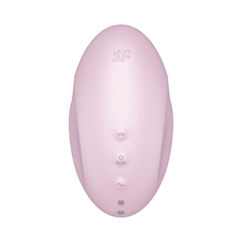 SATISFYER - VULVA LOVER 3 AIR PULSE STIMULATOR & VIBRATOR PINK thumb 3
