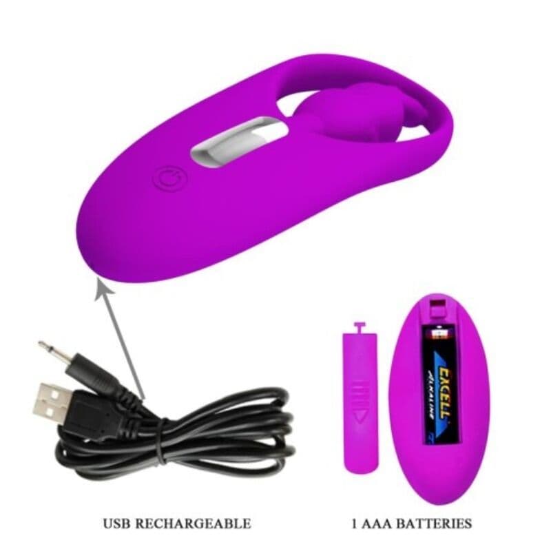 PRETTY LOVE - WILD RABBIT STIMULATOR FOR PANTIES WITH REMOTE CONTROL LILAC thumb 4