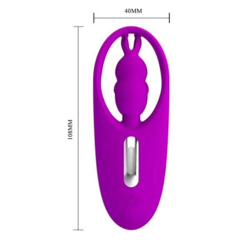 PRETTY LOVE - WILD RABBIT STIMULATOR FOR PANTIES WITH REMOTE CONTROL LILAC thumb 5