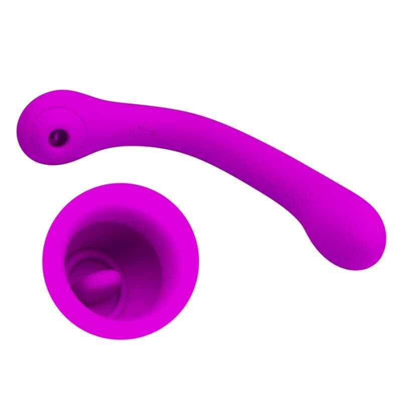 PRETTY LOVE - ALEX LILAC VIBRATOR AND CLITORAL SUCKER thumb 2