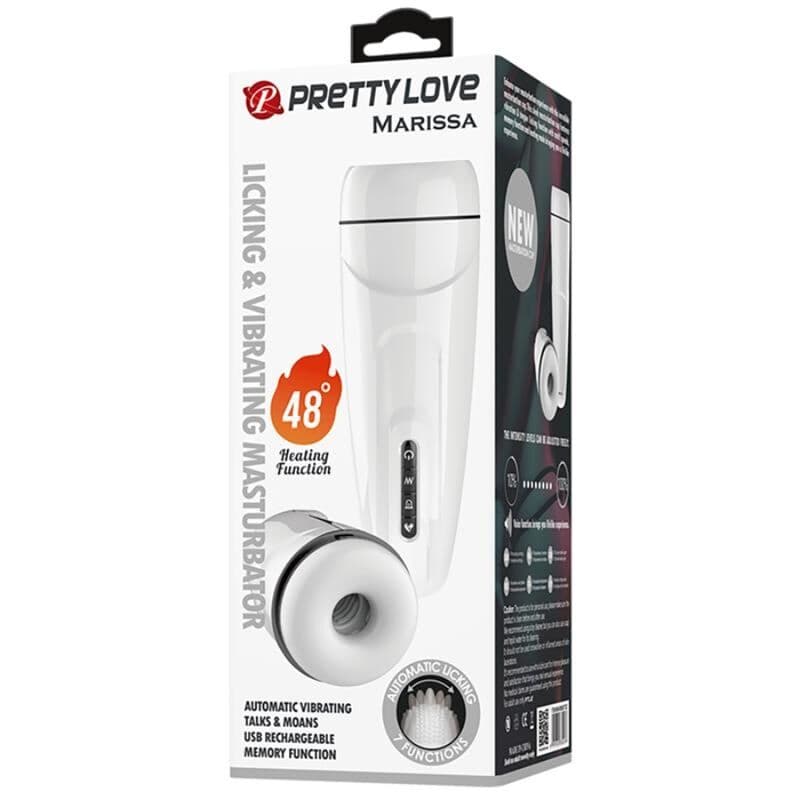 PRETTY LOVE - MARISSA MALE MASTURBATOR VIBRATION, HEAT, VOICE AND SUCTION thumb 11