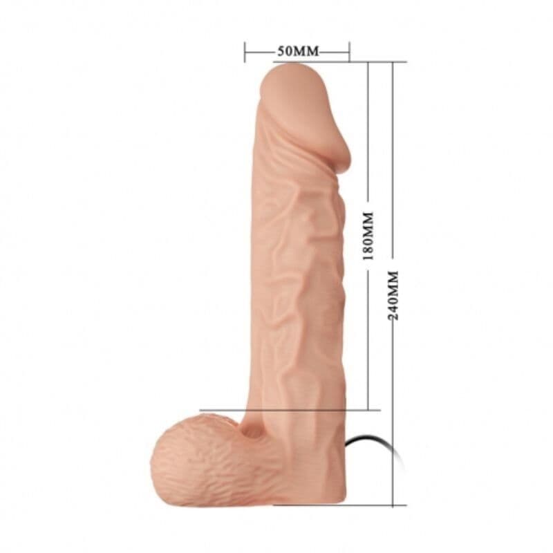BAILE - ULTRA PASSIONATE HARNESS 24 CM NATURAL thumb 4