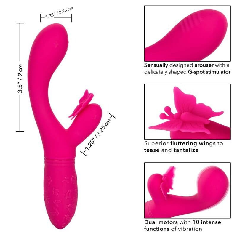 CALEXOTICS - BUTTERFLY KISS FLUTTER PINK thumb 3