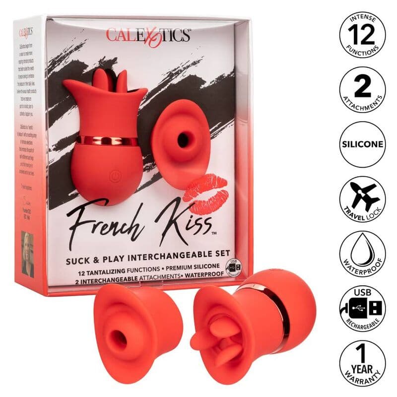 CALEXOTICS - FRENCH KISS SUCK & PLAY SET thumb 2